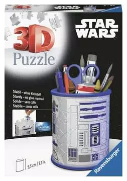 Star Wars R2D2 Pencil Holder 3D Puzzle®;Former - bilde 1 - Ravensburger