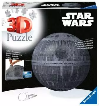 Star Wars Death Star 3D Puzzle®;Puslespillballer - bilde 1 - Ravensburger