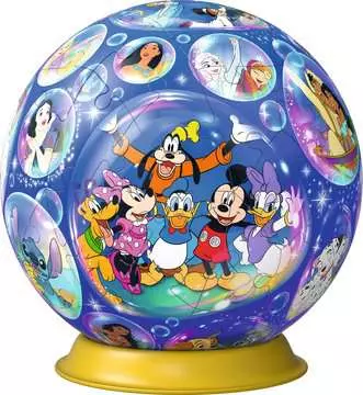 Disney Character 3D Puzzle Ball 72pc 3D Puzzle®;Pusselboll - bild 2 - Ravensburger