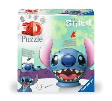 Disney Stitch 3D Puzzle®;Puslespillballer - bilde 1 - Ravensburger