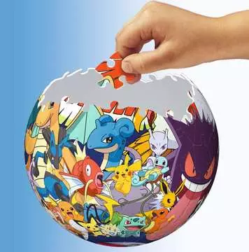 Puzzle 3D rond 72 p - Pokémon Puzzle 3D;Puzzles 3D Ronds - Image 4 - Ravensburger