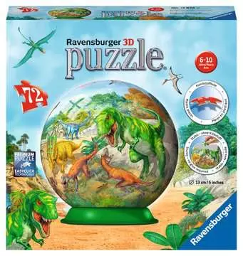 IMPERIUM DINOZAURÓW 3D 72EL Puzzle 3D;Puzzle Kuliste - Zdjęcie 1 - Ravensburger