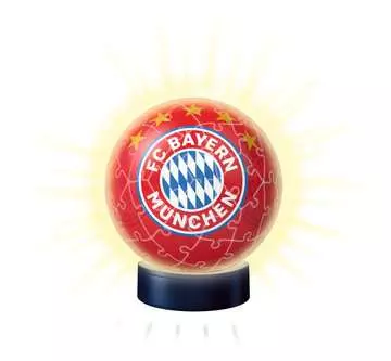 12177 3D Puzzle-Ball Nachtlicht - FC Bayern München von Ravensburger 2