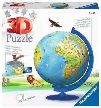 Globo geográfico 3D Puzzle;3D Puzzle-Ball - imagen 1 - Ravensburger