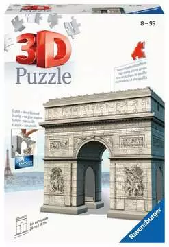 Arc de Triomphe 3D Puzzle®, 216pc 3D Puzzle®;Bygninger - Billede 1 - Ravensburger