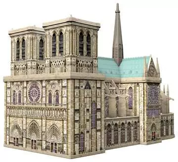 Puzzle 3D Budynki: Notre Dame 324 elementy Puzzle 3D;Budowle - Zdjęcie 2 - Ravensburger