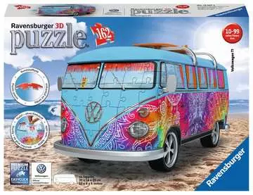 Groovy VW Campervan 3D Puzzles;3D Puzzle Buildings - image 1 - Ravensburger
