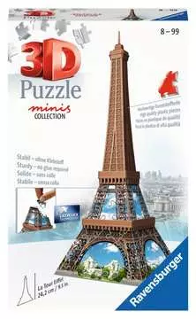 Mini budova - Eiffelova věž - položka 54 dílků 3D Puzzle;3D Puzzle Budovy - obrázek 1 - Ravensburger