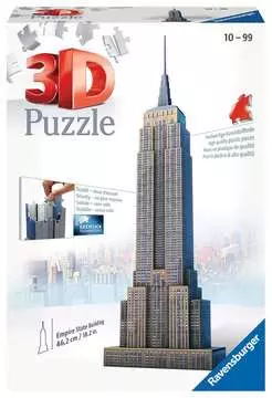 Empire State Building 3D Puzzle, 216p 3D Puzzle®;Bygninger - Billede 1 - Ravensburger