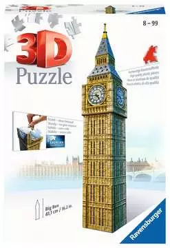 Puzzle 3D Big Ben Puzzle 3D;Puzzles 3D Objets iconiques - Image 1 - Ravensburger