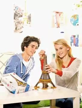Puzzle 3D Tour Eiffel Puzzle 3D;Puzzles 3D Objets iconiques - Image 6 - Ravensburger