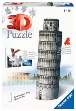 KRZYWA WIEŻA W PIZIE 3D. Puzzle 3D;Budowle - Zdjęcie 1 - Ravensburger