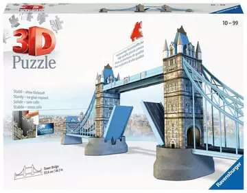 Tower Bridge 3D Puzzle, 216pc 3D Puzzle®;Byggnader - bild 1 - Ravensburger