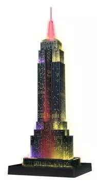 3D Puzzle, Empire State Building - Night Edition 3D Puzzle;3D Puzzle - Building Night Edition - immagine 2 - Ravensburger