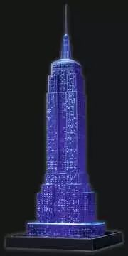 12566 3D Puzzle-Bauwerke Empire State Building bei Nacht von Ravensburger 12