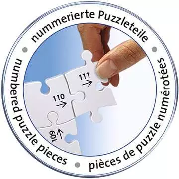 Zámek Neuschwanstein, 216 dílků 3D Puzzle;3D Puzzle Budovy - obrázek 6 - Ravensburger