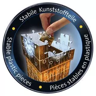 12588 3D Puzzle-Bauwerke Big Ben bei Nacht von Ravensburger 6
