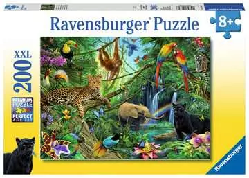 Puzzle 200 p XXL - Animaux de la jungle Puzzle;Puzzle enfant - Image 1 - Ravensburger