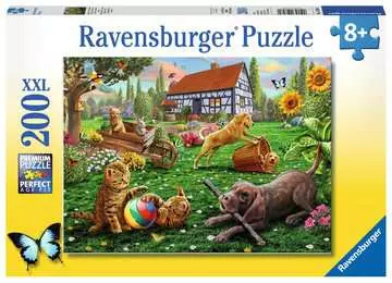 12828 Kinderpuzzle Entdecker auf vier Pfoten von Ravensburger 1