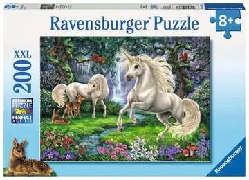 12838 Kinderpuzzle Geheimnisvolle Einhörner von Ravensburger 1