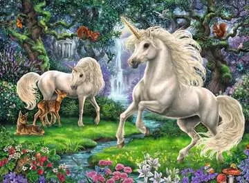 Mystical Unicorns 200p Puslespil;Puslespil for børn - Billede 2 - Ravensburger