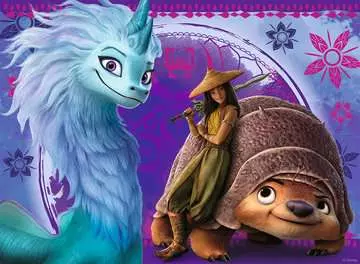 zle 100 p XXL - Le monde fantastique de Raya / Disney Raya et le dernier dragon Puzzle;Puzzle enfant - Image 2 - Ravensburger