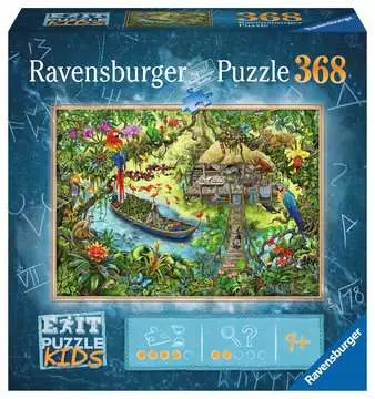Exit KIDS Puzzle: Džungle 368 dílků 2D Puzzle;Dětské puzzle - obrázek 1 - Ravensburger