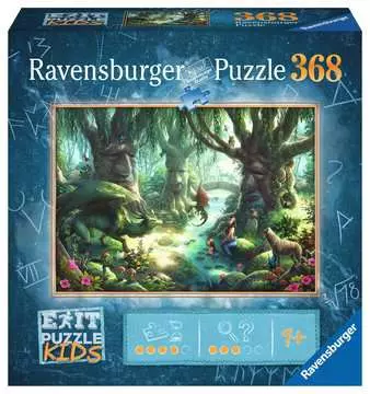 Exit KIDS Puzzle: V magickém lese 368 dílků 2D Puzzle;Dětské puzzle - obrázek 1 - Ravensburger