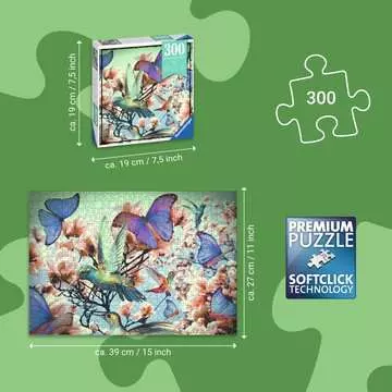 Puzzle, Hummingbird, Puzzle Moment, 300 Pezzi Puzzle;Puzzle da Adulti - immagine 3 - Ravensburger