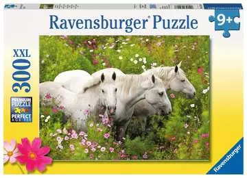KONIE W KWIATACH 300EL Puzzle;Puzzle dla dzieci - Zdjęcie 1 - Ravensburger