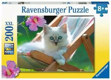 13289 Kinderpuzzle Weißes Kätzchen von Ravensburger 1