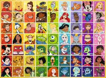 Puzzle 100 p XXL - La palette de couleurs Disney Puzzle;Puzzle enfant - Image 2 - Ravensburger