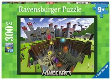 Puzzle 300 p XXL - Découpe Minecraft Puzzle;Puzzle enfant - Image 1 - Ravensburger