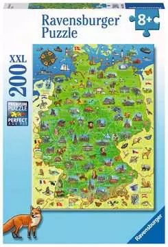 13337 Kinderpuzzle Bunte Deutschlandkarte von Ravensburger 1