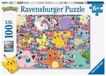 Puzzle 100p XXL - Prêt pour la bataille ! / Pokémon Puzzle;Puzzle enfant - Image 1 - Ravensburger