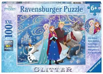 13610 Kinderpuzzle Frozen - Glitzernder Schnee von Ravensburger 1