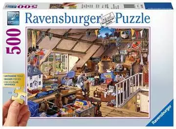 13709 Erwachsenenpuzzle Großmutters Dachboden von Ravensburger 1