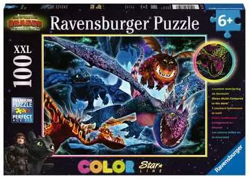 13710 Kinderpuzzle Leuchtende Dragons von Ravensburger 1