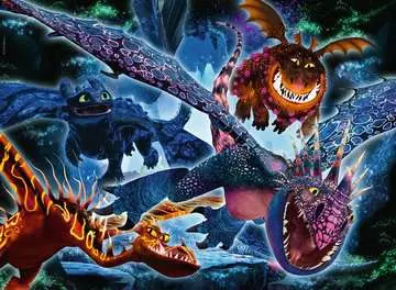 13710 Kinderpuzzle Leuchtende Dragons von Ravensburger 2