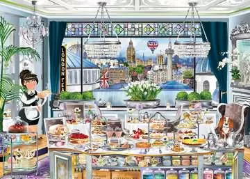 London Tea Party Puzzle 1000 Pz - Fantasy Puzzles;Puzzle Adultos - imagen 2 - Ravensburger