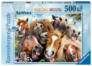 Puzzle, Selfie in fattoria, Puzzle 500 Pezzi Puzzle;Puzzle da Adulti - immagine 1 - Ravensburger