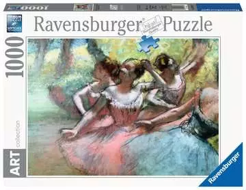 Degas: Four ballerinas on the stage, Puzzle per Adulti, Collezione Arte, 1000 Pezzi Puzzle;Puzzle da Adulti - immagine 1 - Ravensburger