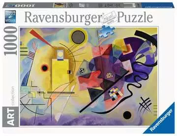 Kandinsky, Wassily:Yellow, Red, Blue, Puzzle per Adulti, Collezione Arte, 1000 Pezzi Puzzle;Puzzle da Adulti - immagine 1 - Ravensburger