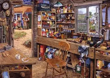 Dad s Shed Jigsaw Puzzles;Adult Puzzles - image 2 - Ravensburger