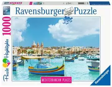 Mediterranean Malta 2D Puzzle;Puzzle pro dospělé - obrázek 1 - Ravensburger