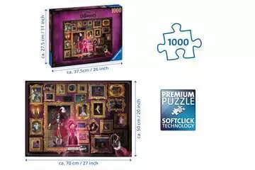 Villainous: Capt. Hook, Puzzle 1000 Pezzi, Puzzle Disney Villainous Puzzle;Puzzle da Adulti - immagine 3 - Ravensburger