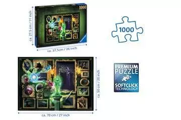 Villainous: Malificent ,Puzzle 1000 Pezzi, Puzzle Disney Villainous Puzzle;Puzzle da Adulti - immagine 3 - Ravensburger