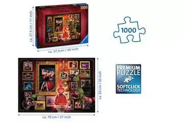Villainous:Queen of Hearts, Puzzle 1000 Pezzi, Puzzle Disney Villainous Puzzle;Puzzle da Adulti - immagine 3 - Ravensburger
