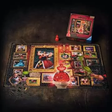 Villainous:Queen of Hearts, Puzzle 1000 Pezzi, Puzzle Disney Villainous Puzzle;Puzzle da Adulti - immagine 9 - Ravensburger
