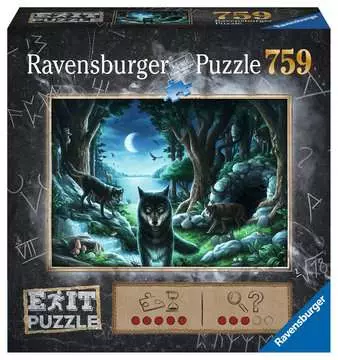 Exit Puzzle: Vlk 759 dílků 2D Puzzle;Puzzle pro dospělé - obrázek 1 - Ravensburger